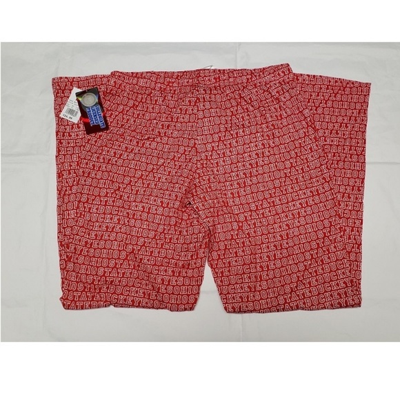 Ohio State Buckeyes Pajama Pants NCAA Football NWT - Picture 3 of 5